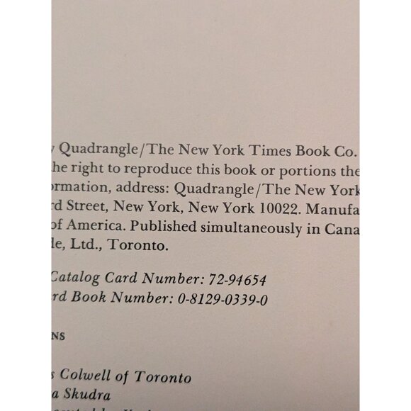 The New York Times Book of Needlepoint by Elaine Slater Hardcover 1973 Quadrangl - Picture 12 of 16